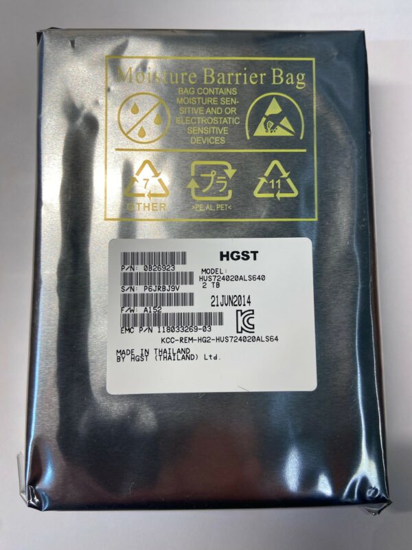 0B26923 - Hitachi 2TB 7200 RPM SATA 3.5" HDD