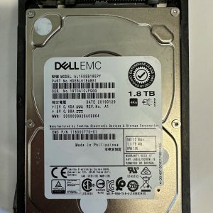 AL15SEB18EPY - EMC 1.8TB 10K RPM SAS 2.5" HDD for Unity 300, 400, 500, and 600 series 25 slot enclosures