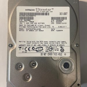 HUA721075KLA330 - Hitachi 750GB 7200 RPM SATA 3.5" HDD 0 Power on hours 1 year warranty HUA721075KLA330 - Hitachi 750GB 7200 RPM SATA 3.5" HDD 0 Power on hours 1 year warranty